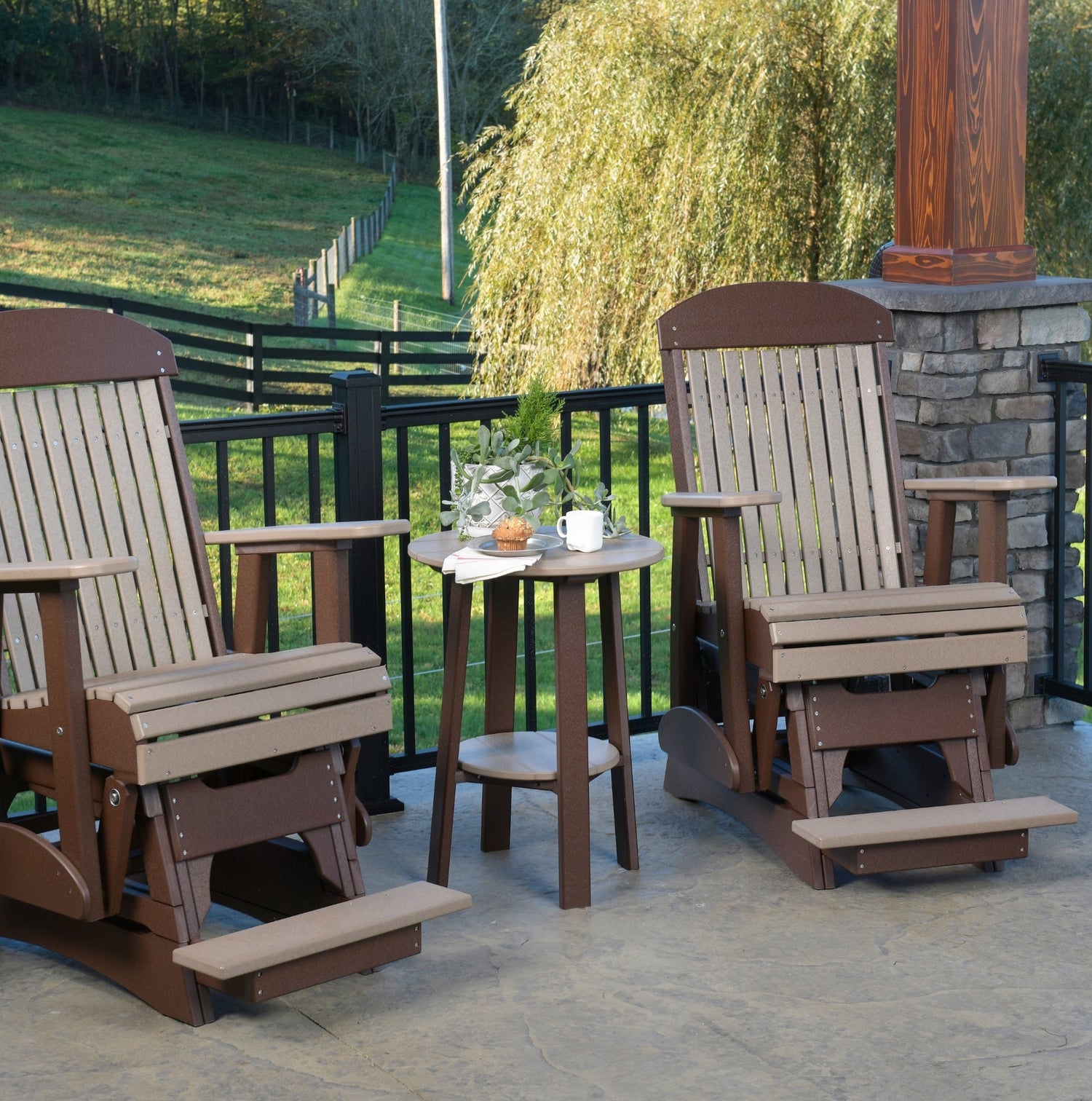 LuxCraft 2' Classic Balcony Glider