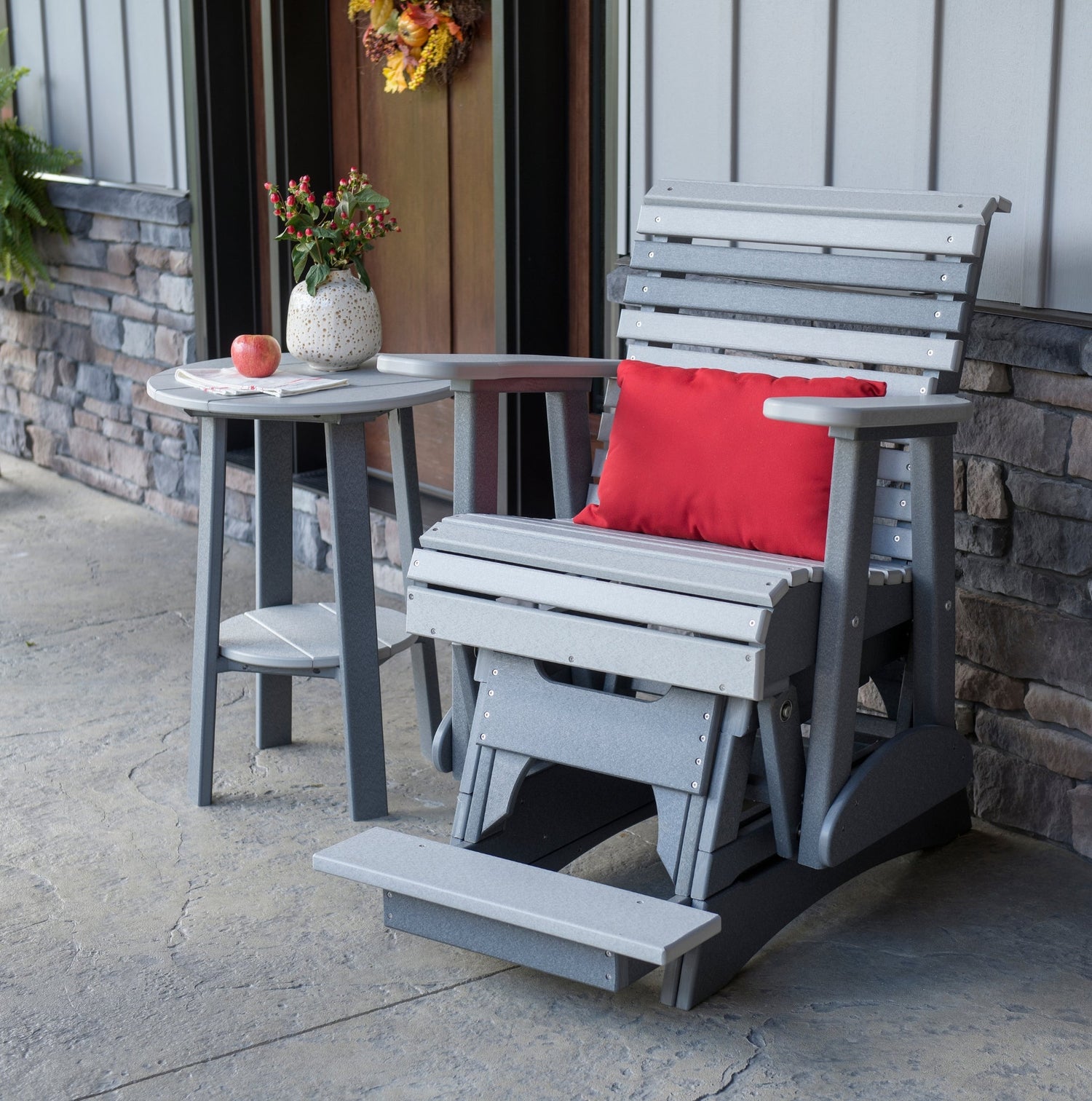 LuxCraft 2' Plain Balcony Glider