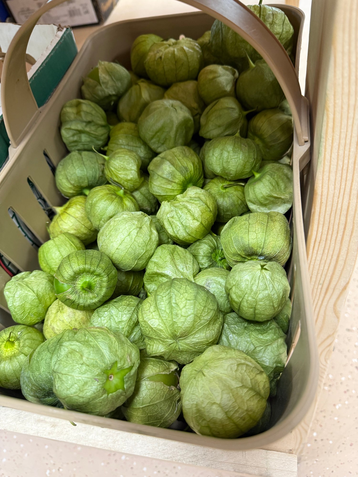 Indiana Tomatillos 1/2 BU