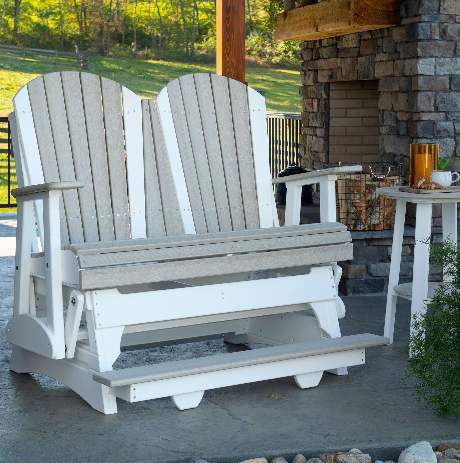 LuxCraft 4' Adirondack Balcony Glider