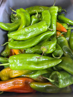 Indiana Anaheim Peppers β 1/2 Bushel