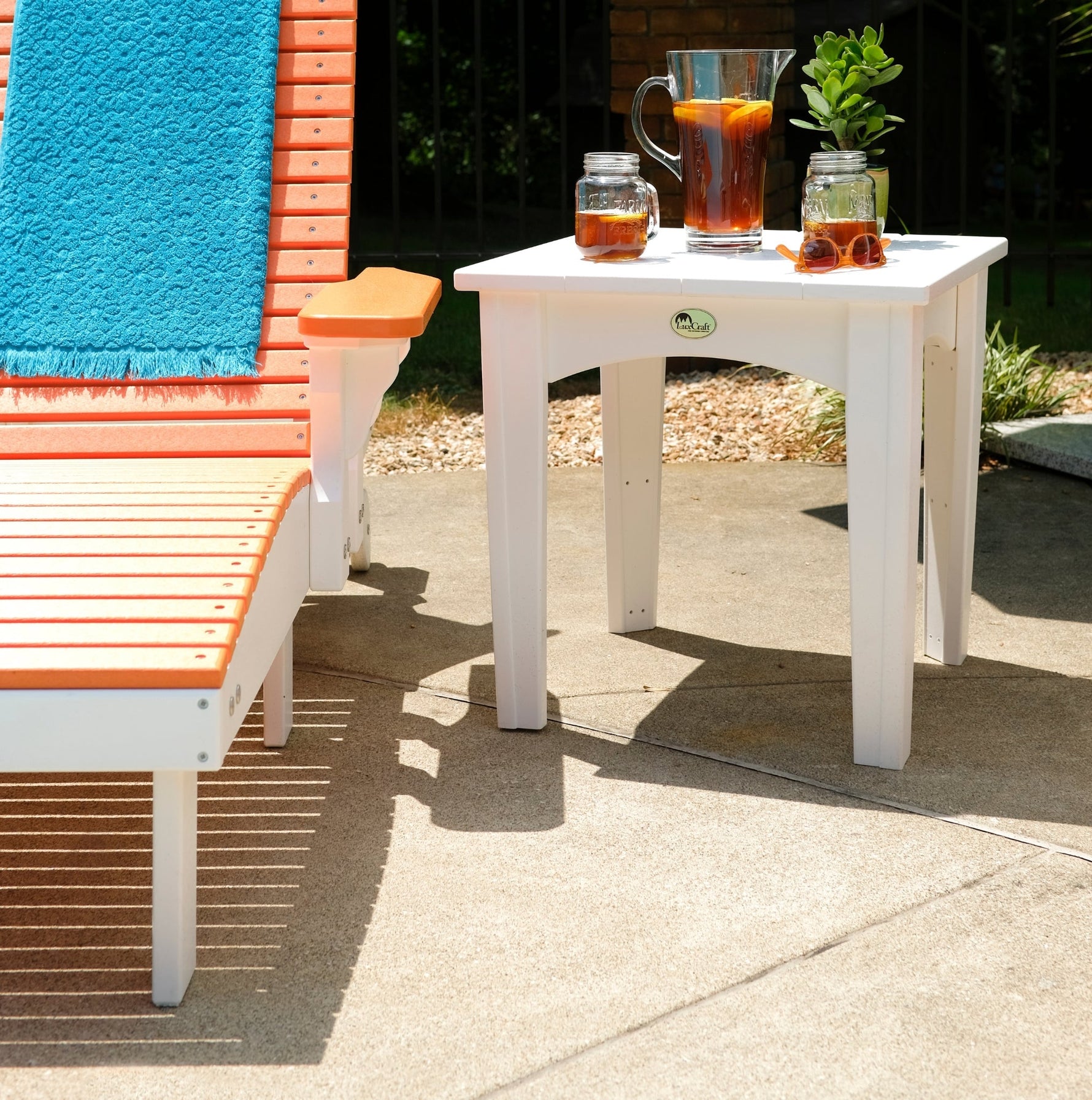 LuxCraft Island End Table