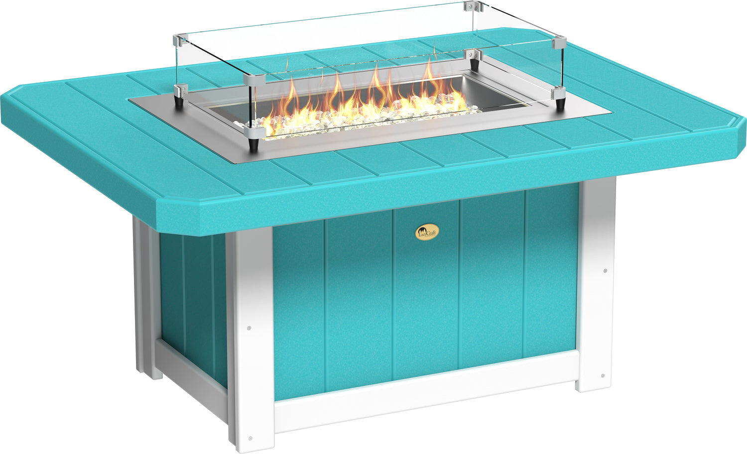 LuxCraft Lumin Fire Pit 51'' Rectangular